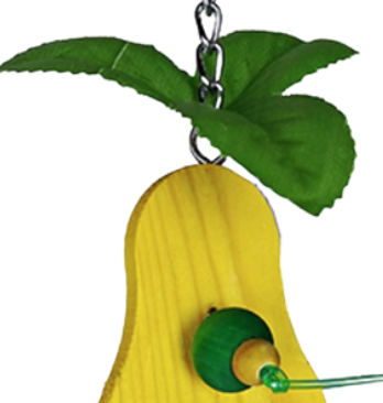 Mini Gruszka- zabawka dla wszystkich papug od ParrotPlanet.pl