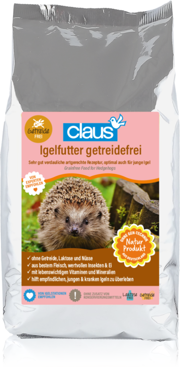 Claus Igelfutter Getreidefrei – bezzbożowa karma dla jeży 750 g od ParrotPlanet.pl
