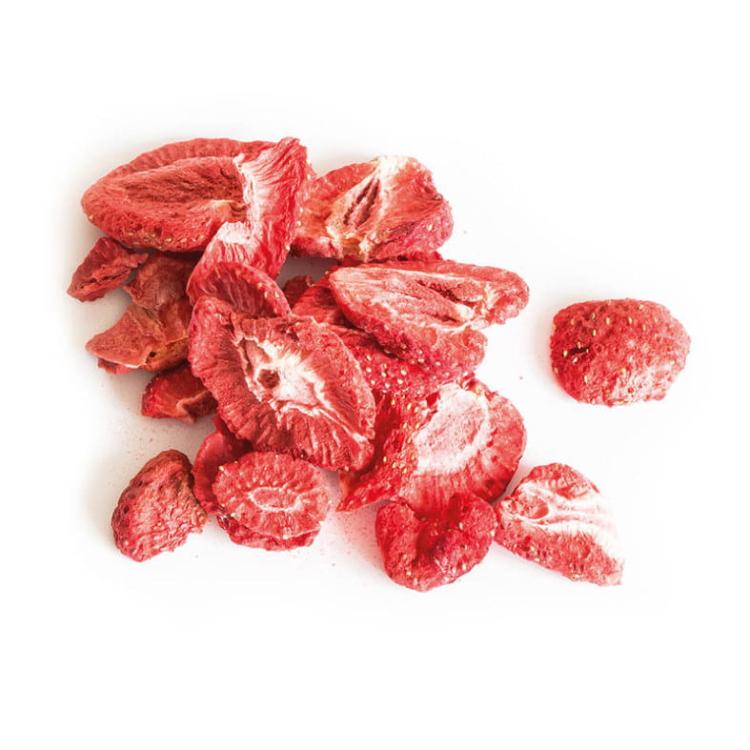 Chrupiąca truskawka liofilizowana dla papug – naturalny przysmak owocowy | 20 g od parrotPlanet.pl