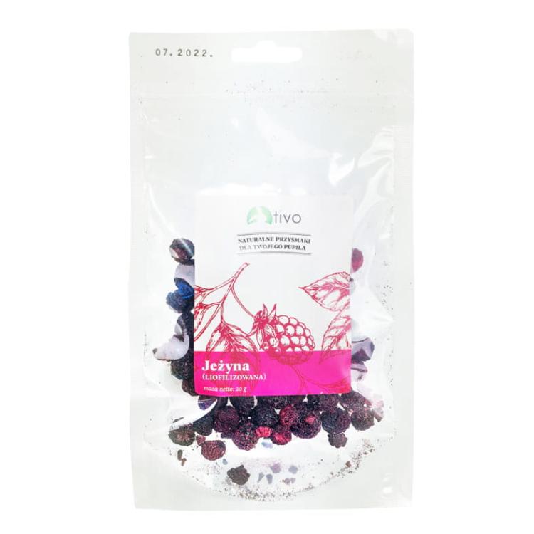 Chrupiąca jeżyna liofilizowana dla papug – naturalny przysmak owocowy | 20 g od ParrotPlanet.pl