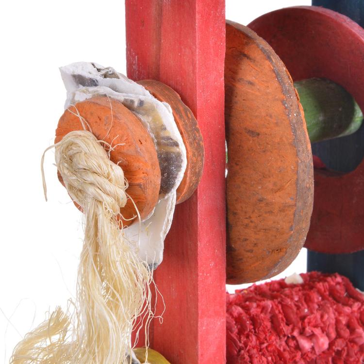 Kukurydziana drabina zabawka dla papug od ParrotPlanet.pl