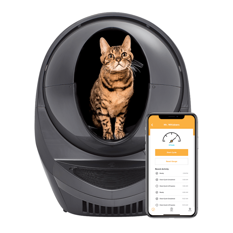 Litter Robot III WIFI samoczyszcząca automatyczna kuweta dla kotów dużych i małych .png