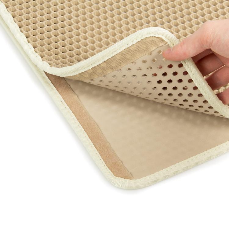 Magiczna Dwuwarstwowa Mata pod kuwetę CanadianCat beżowa od ParrotPlanet.pl