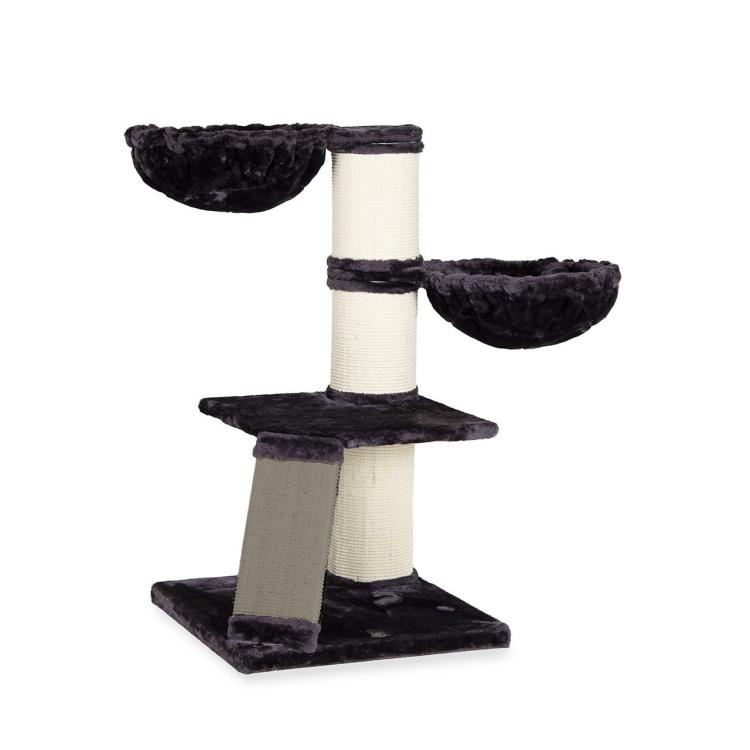 REGINA | Drapak, Leżak dla Kotów | Canadian Cat | antracytowo-kremowy | 100 x 100 x 108 cm od ParrotPlanet.pl