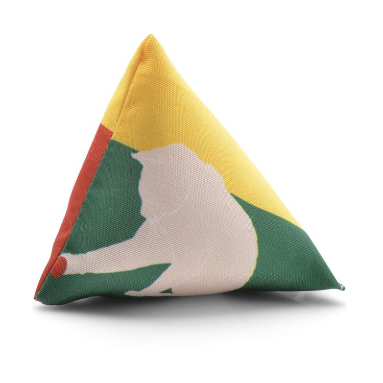 Poduszeczka PIRAMIDKA XL do Przytulania dla kota | Canadian Cat | Reggae 3-color | kocimiętka 11g od ParrotPlanet.pl