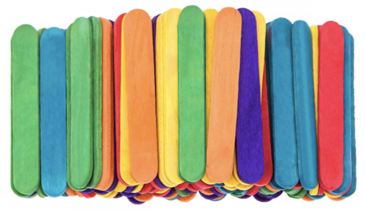 Patyczki dla papug JUMBO XXL do łapki lub części zamienne DIY 60 sztuk