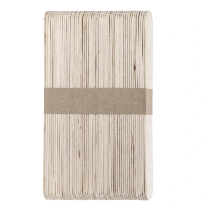 NATURALNE Patyczki dla papug JUMBO XXL do łapki lub części zamienne DIY 60 sztuk od ParrotPlanet.pl