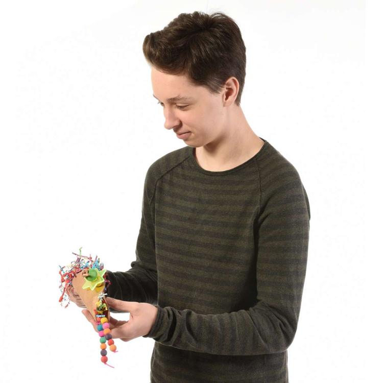 Torba Pełna Niespodzianek - zabawka dla wszystkich papug od ParrotPlanet.pl