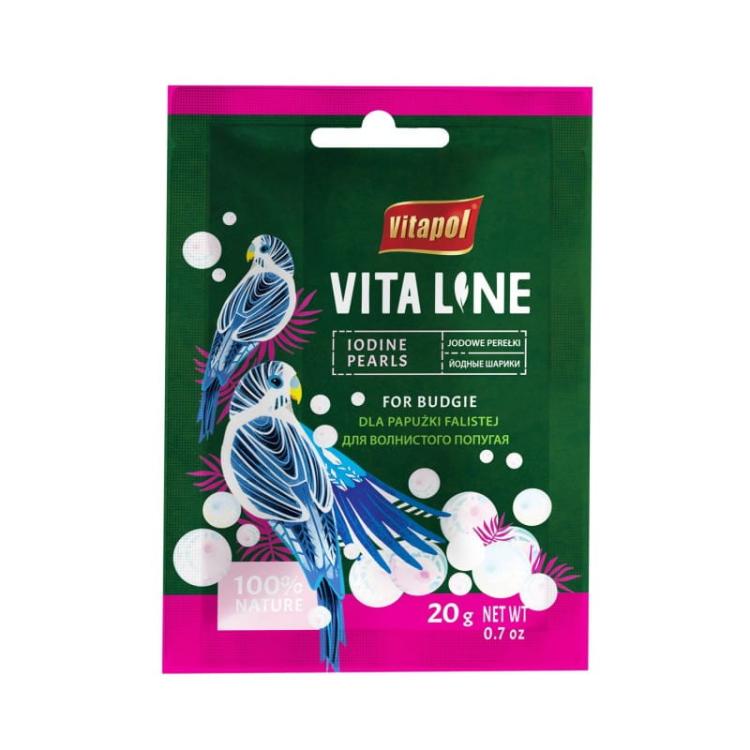 Vitapol VITALINE Jodowe Perełki 20g od Parrotplanet.pl