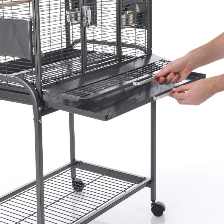 Klatka dla papug Montana Madeira I ciemna od ParrotPlanet.pl - wyłączny przedstawiciel klatek Montana w Polsce