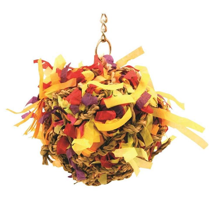 Piłka do dziobania S- dla małych i średnich PaPug od ParrotPlanet.pl