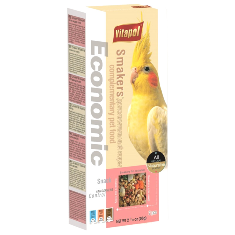 Vitapol - Smakers ECONOMIC dla NIMF 2szt 90g  od ParrotPlanet.pl