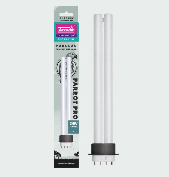 Arcadia Parrot Pro Replacement Lamp, 24 Watts - lampa- dla papug  od ParrotPlanet.pl
