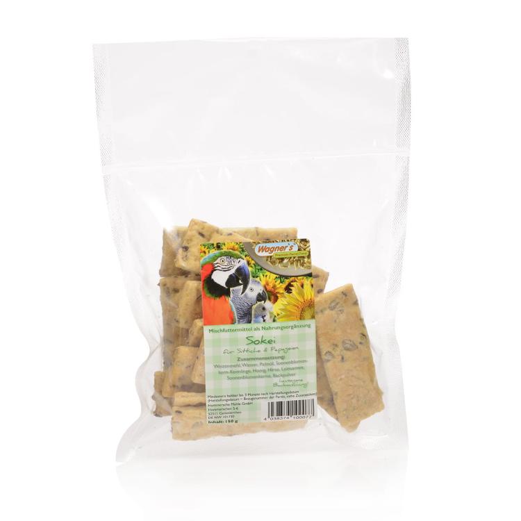 Wagner's DOMOWE Herbatniki dla papug Sokei 150g od ParrotPlanet.pl