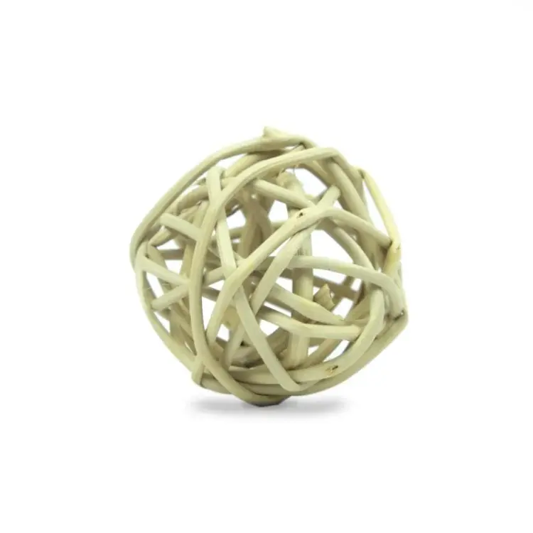 Naturalne Piłki Wiklinowe Małe - zabawka do łapki 6szt  od ParrotPlanet.pl