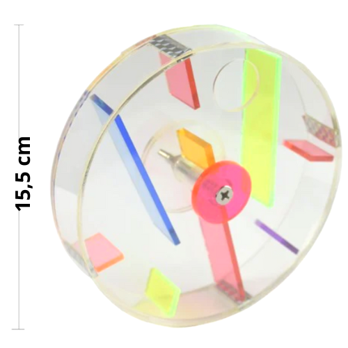 Interaktywny Talerzyk - Zabawka do żerowania dla średnich i dużych papug od ParrotPlanet.pl