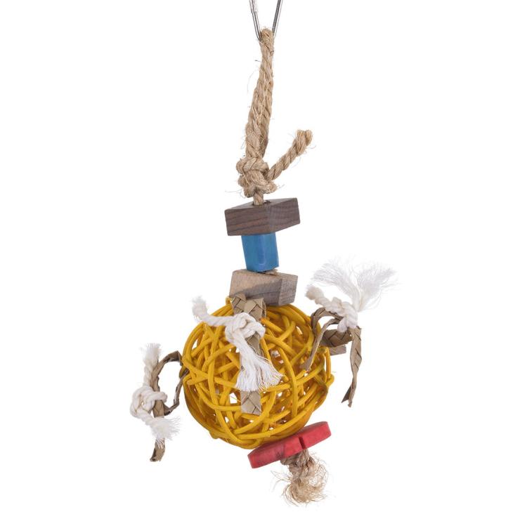 Zabawka Muszka - ku radości średnich i mniejszych papug od ParrotPlanet.pl