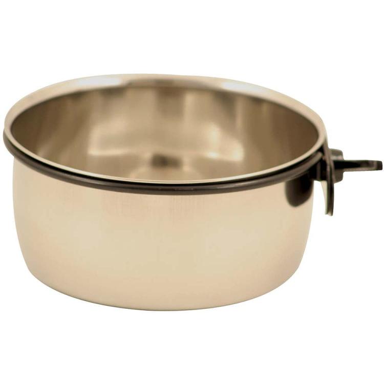 Miseczka metalowa ze stali nierdzewnej XS przykręcana- 150ml od ParrotPlanet.pl