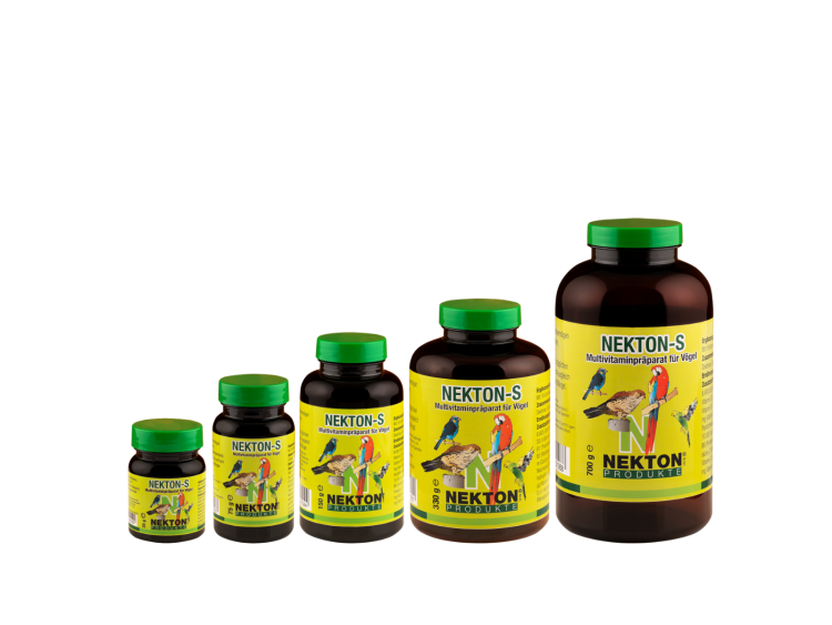 NEKTON- S preparat wielowitaminowy dla wszystkich gatunków Papug 330g - ParrotPlanet.pl wyłączny dystrybutor Nekton w Polsce