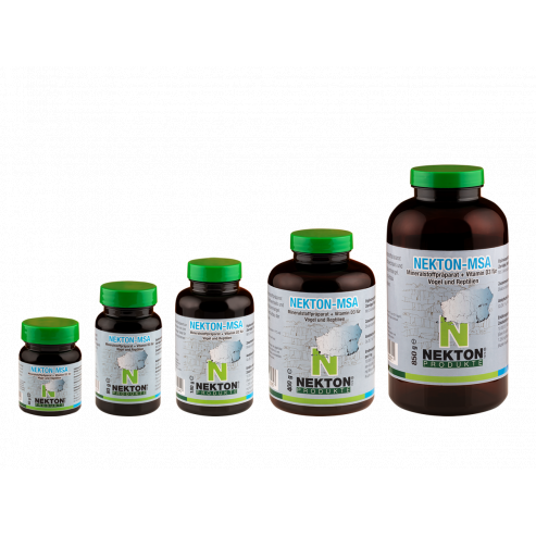 Nekton MSA 40g - wysoce przyswajalne minerały dla papug, gadów i płazów - ParrotPlanet.pl wyłączny dystrybutor Nekton w Polsce