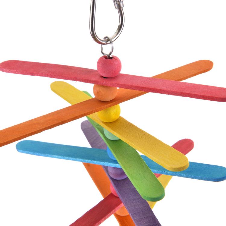 Patyczki do Lodów - Drewniana Bezpieczna Zabawka dla Papug  od ParrotPlanet.pl