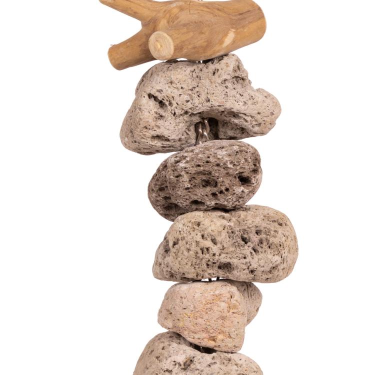 Java Lava Kebab Stone - naturalny kebab z kamieniami Lava i drzewem Java L od ParrotPlanet.pl