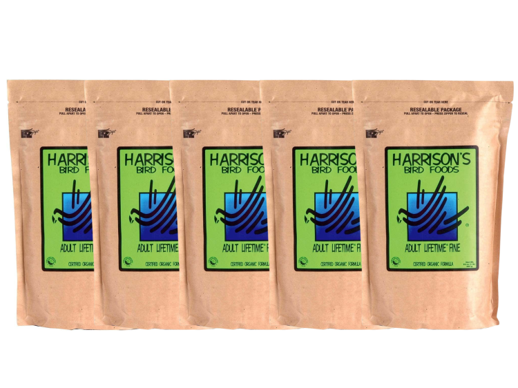 ZESTAW 5 szt Harrison`s Adult Lifetime Fine - Granulat całoroczny średnioziarnisty 450g