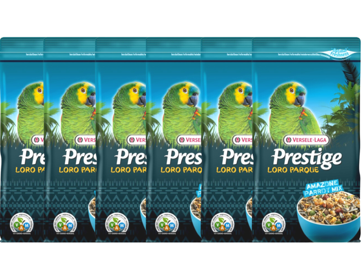 ZESTAW 6 szt - Versele Laga Amazone Parrot Loro Parque Mix 1kg pokarm dla papug amazońskich od ParrotPlanet.pl