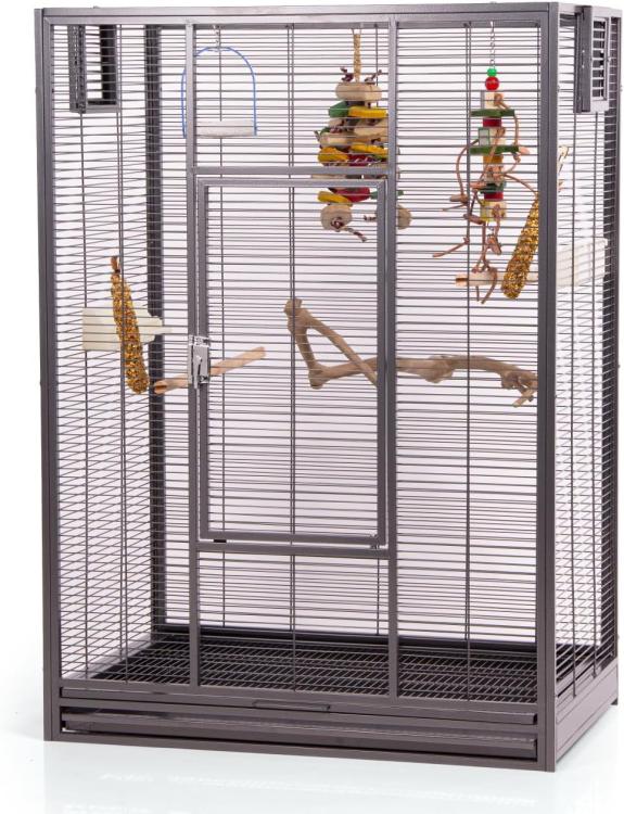 Klatka dla papug Montana Melbourne I ciemna od ParrotPlanet.pl - wyłączny przedstawiciel Montana w Polsce