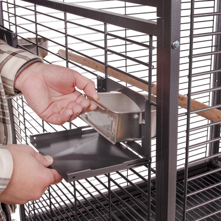 Klatka dla papug Montana Arkansas II ciemna od ParrotPlanet.pl - wyłączny dystrybutor Montana w Polsce