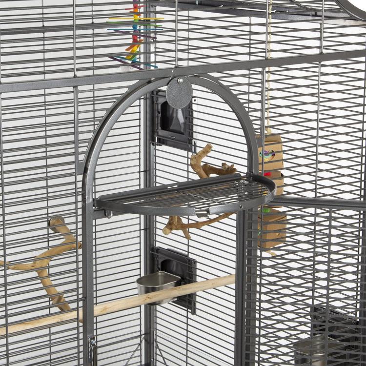 Klatka dla papug Montana Madeira III ciemna - klatka dla małych i średnich papug od ParrotPlanet.pl