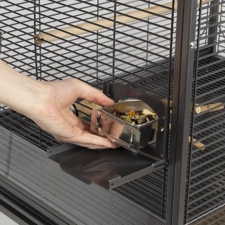 Klatka dla papug Montana Madeira III ciemna - klatka dla małych i średnich papug od ParrotPlanet.pl