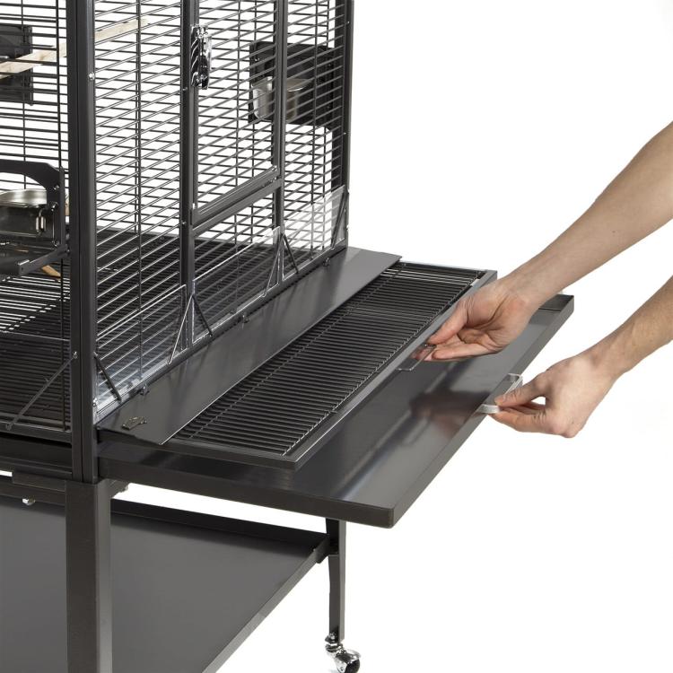 Klatka dla papug Montana Madeira III ciemna - klatka dla małych i średnich papug od ParrotPlanet.pl