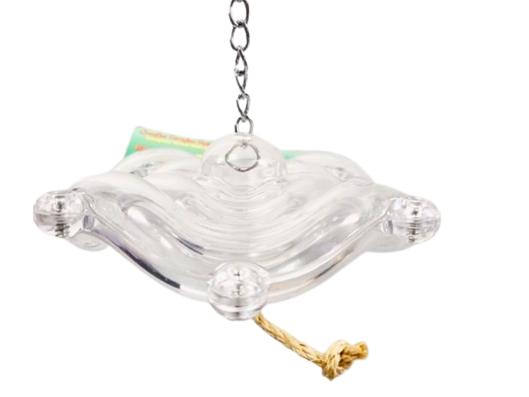 Spodek Ufo - Duży - Zabawka do zerowania dla wszystkich papug - Niezniszczalna