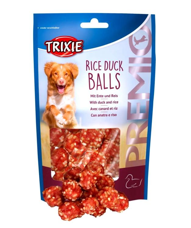 Przysmaki dla Psa – Kuleczki z Kaczką i Ryżem PREMIO, 80 g od ParrotPlanet.pl