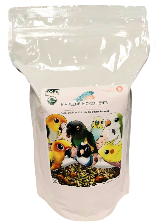 Top's by Marlene Mc`Cohens - Organiczny mix ziarna z granulatem dla małych Papugi 1,13kg od ParrotPlanet.pl