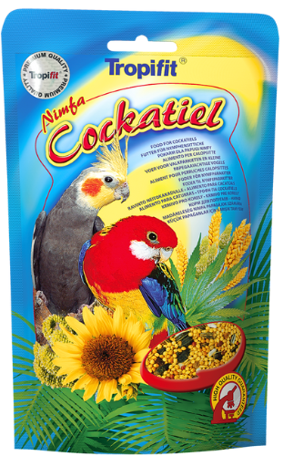 Tropifit 700g COCKATIEL - Pokarm Całoroczny dla Nimf i Innych Papug od ParrotPlanet.pl