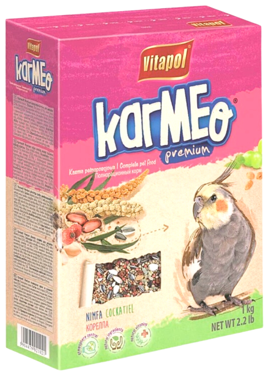 Vitapol Karmeo - Mieszanka ziaen - Pokarm dla nimf 500g od ParrotPlanet.pl
