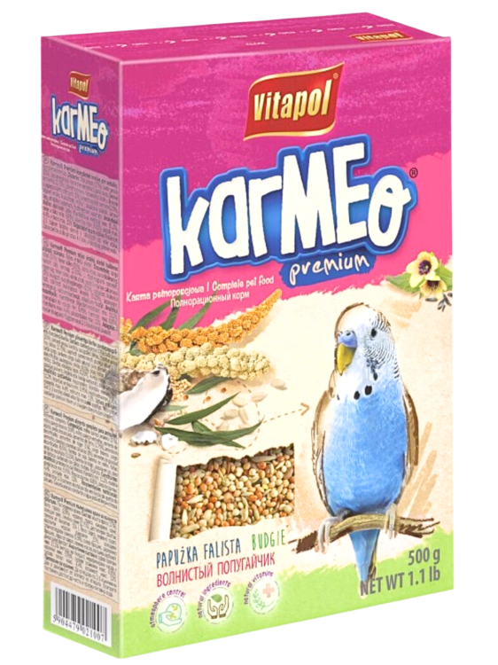 Vitapol Karmeo - Mieszanka dla papużek falistych 500g od ParrotPlanet.pl