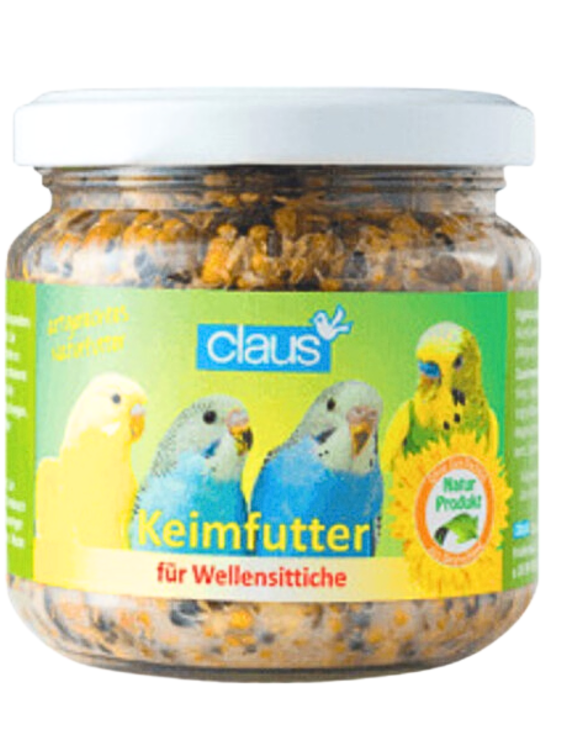 Claus Keimfutter - Naturalne Kiełki dla PapUzek falistych i innych małych PaPug 210ml od ParrotPlanet.pl