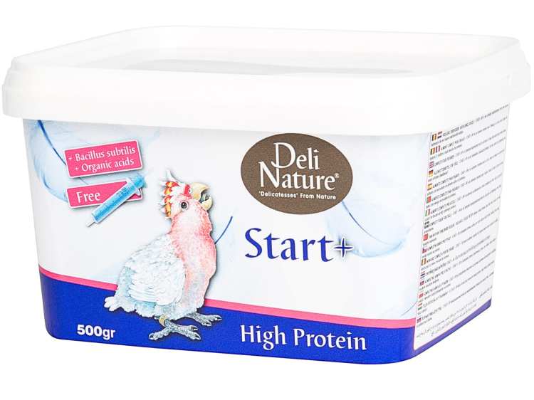 Deli Nature Start + High Protein - Kompletna karma do ręcznego karmienia piskląt 500g od ParrotPlanet.pl