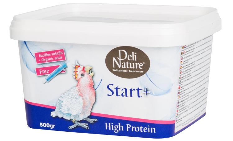 Deli Nature Start + High Protein - Kompletna karma do ręcznego karmienia piskląt 500g od ParrotPlanet.pl