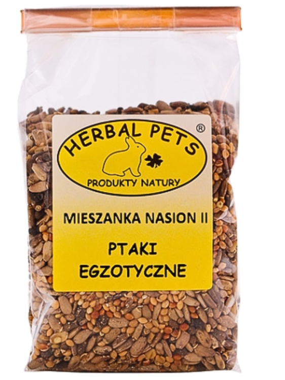 Herbal Pets Mieszanka Nasion na Wątrobę 150 g – wsparcie wątroby i kondycji piór papug od ParrotPlanet.pl