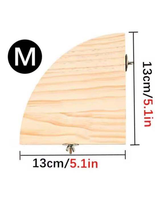 Drewniany stoliczek – idealne miejsce dla małych i średnich papug od parrotplanet.pl