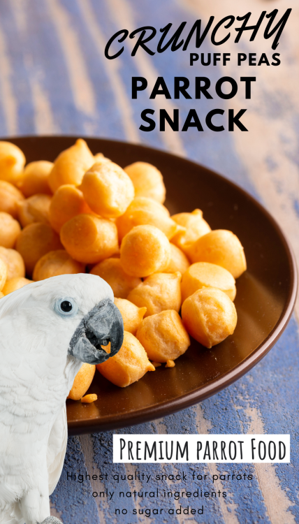 Crunchy Puff Peak - Groszek ptysiowy orkiszowy - dla wszystkich papug 35g od ParrotPlanet.pl