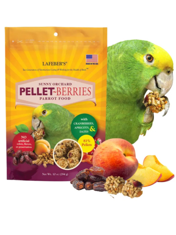 Lafeber Pellet-Berries Sunny Orchard - Pokarm w kształcie kuleczek dla średnich i dużych papug 284g od ParrotPlanet.pl