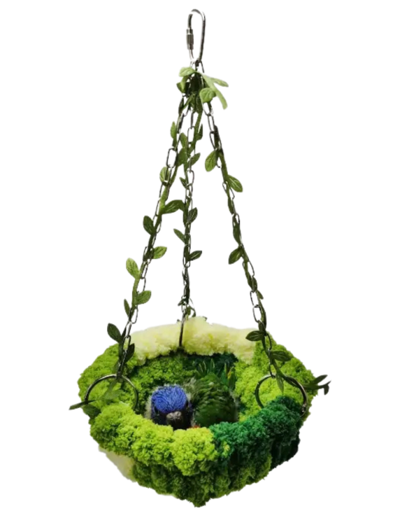 Papuzi Hamak - Przytulna Jaskinia dla nimf i innych mniejszych papug od ParrotPlanet.pl