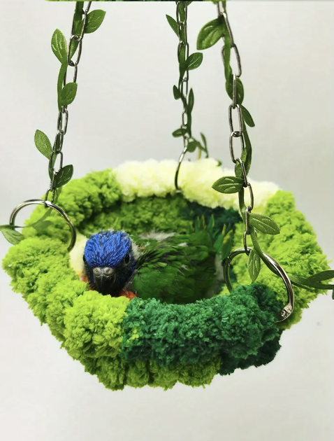 Papuzi Hamak - Przytulna Jaskinia dla nimf i innych mniejszych papug od ParrotPlanet.pl