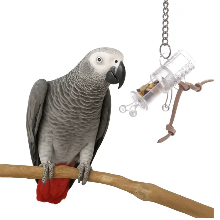 Zabawka Beczka kryjówka- zabawka interaktywna dla papug od ParrotPlanet.pl
