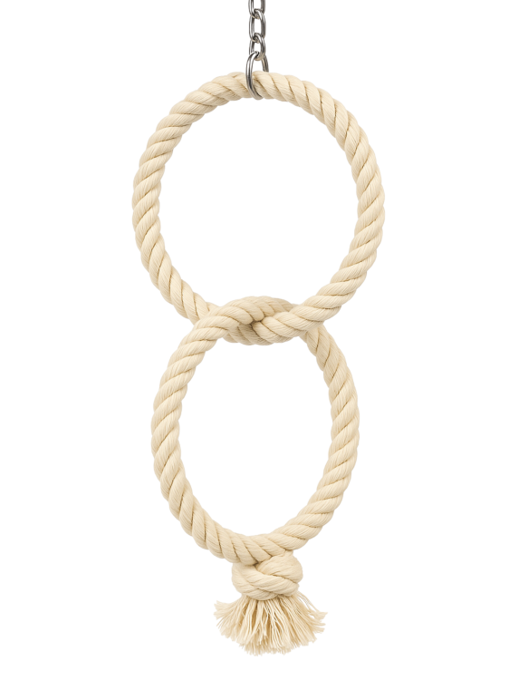 Huśtawkowa Obręcz - dla małych i średnich papug od ParrotPlanet.pl